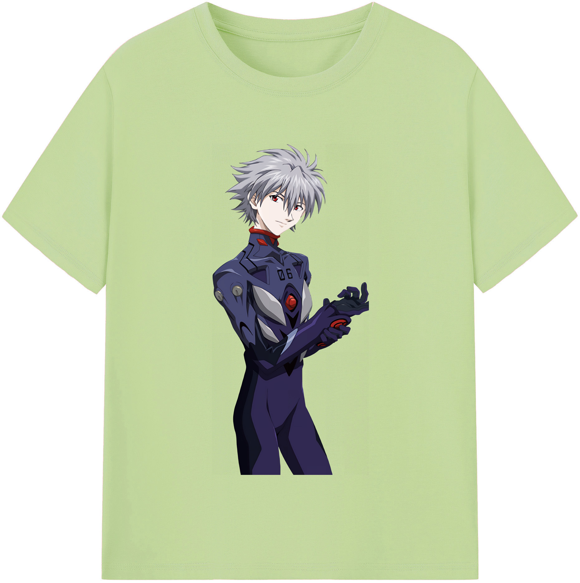 （画像用） EVA 新世紀エヴァンゲリオン 綿100％半袖Tシャツ（フロントプリント）